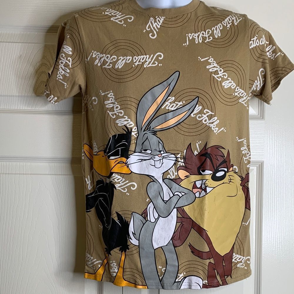 Warner Bros. Looney Tunes Tan Tee, medium